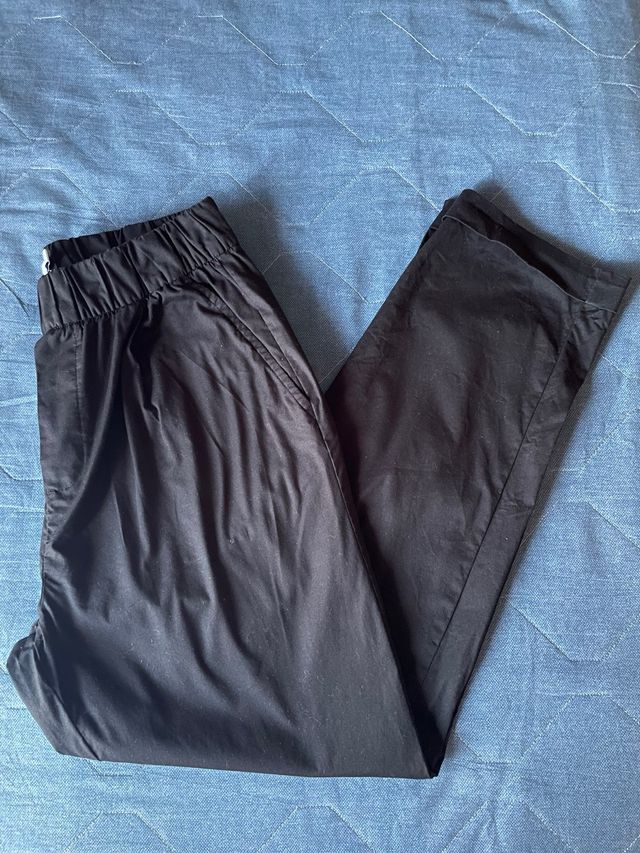 Pantaloni OVS Neri Donna Cotone Leggero