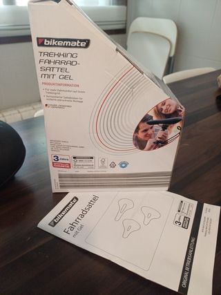 Sillín bici Gel - Cómodo