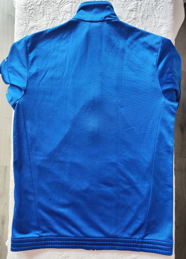 Sudadera Adidas original azul hombre