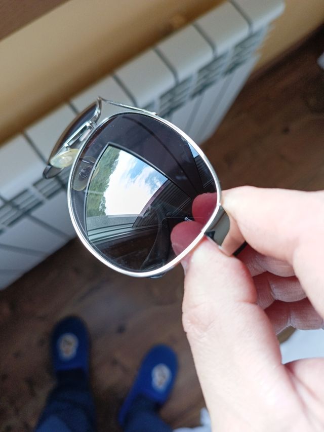 Ray-Ban Gafas Sol Mujer Plata