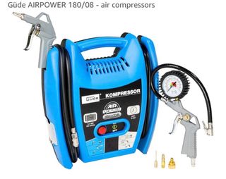 Compresor aire Güde 180/08