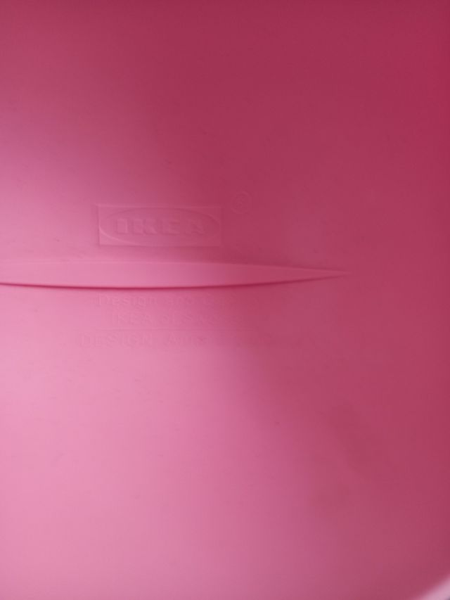 Lámpara Ikea rosa - Flor. 