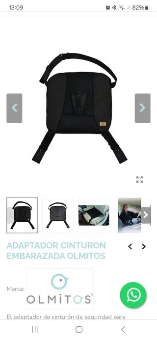 Adaptador cinturón Olmitos embarazada