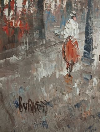 Cuadros reales al óleo -Caroline Burnett