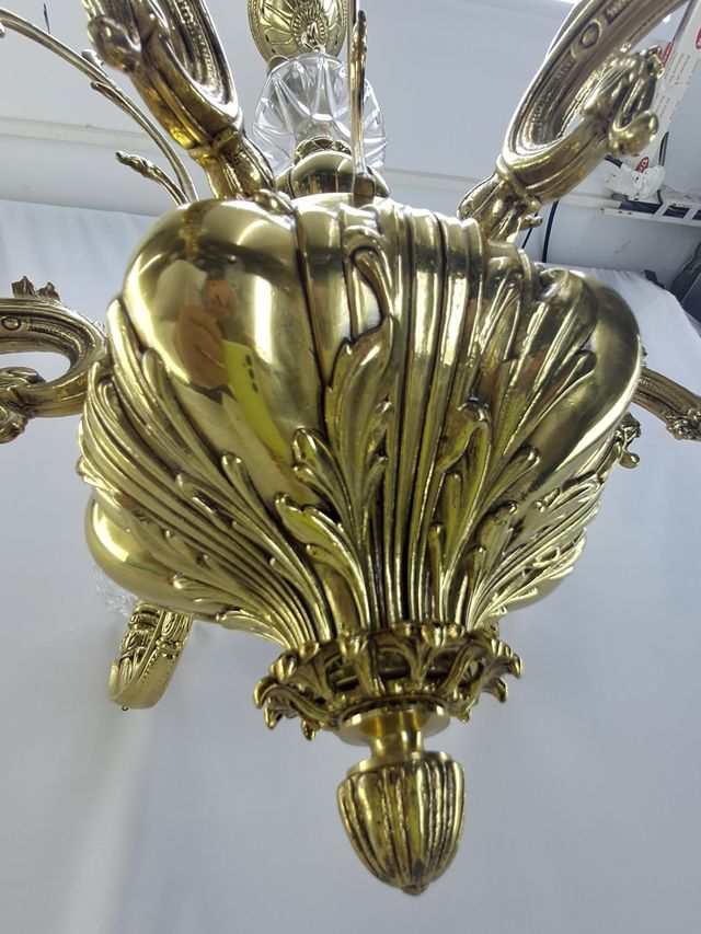 LÁMPARA TECHO VINTAGE BRONCE- PABLO REY BAUTISTA