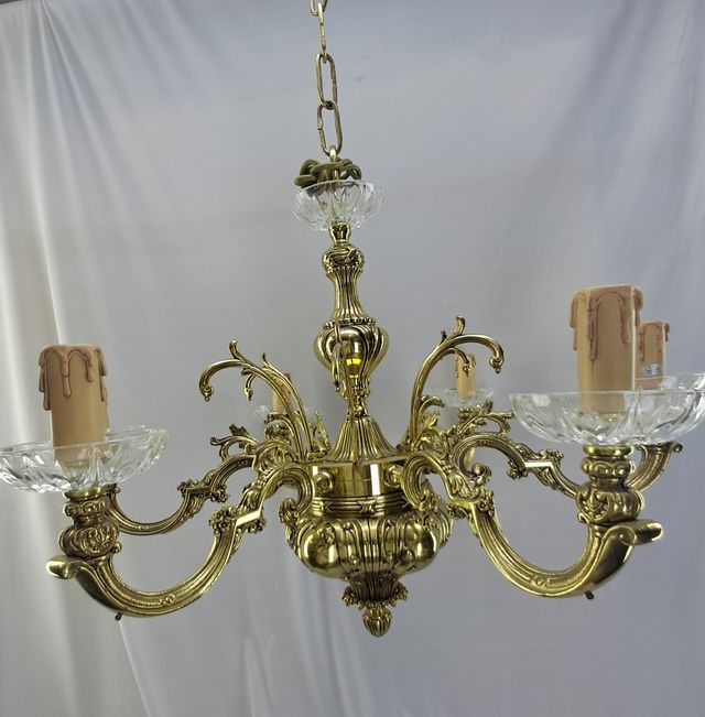 LÁMPARA TECHO VINTAGE BRONCE- PABLO REY BAUTISTA