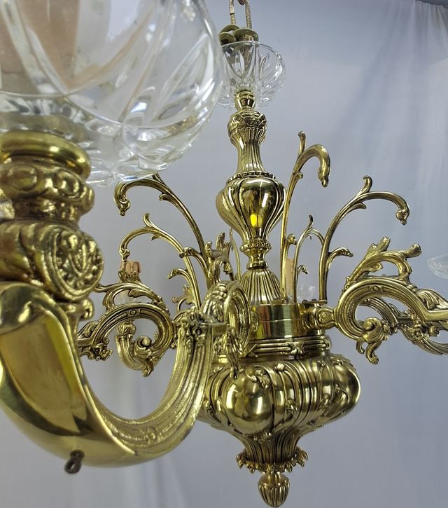 LÁMPARA TECHO VINTAGE BRONCE- PABLO REY BAUTISTA