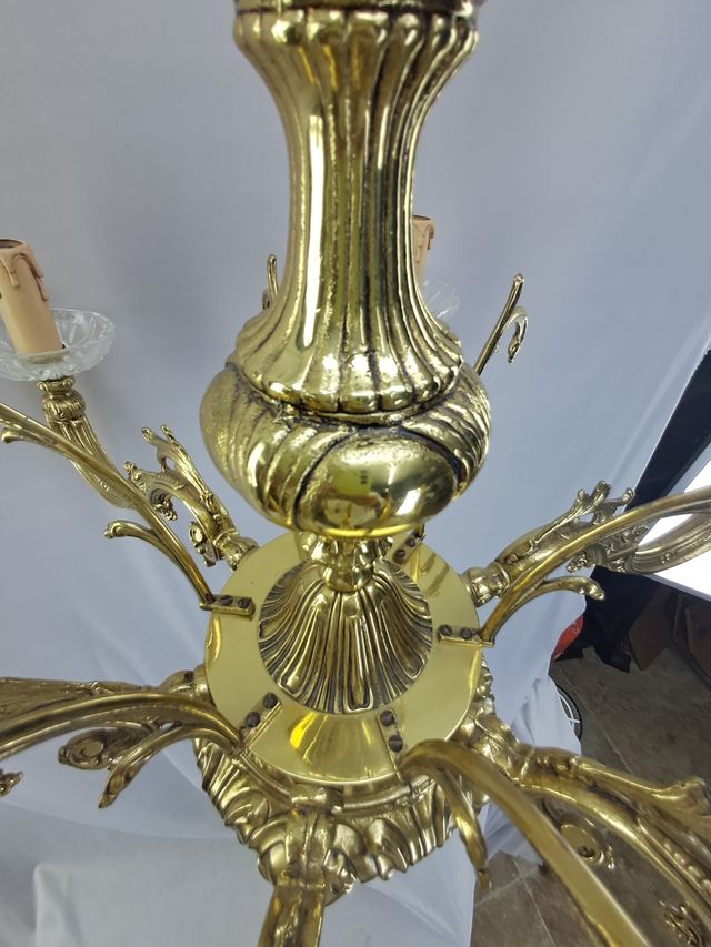 LÁMPARA TECHO VINTAGE BRONCE- PABLO REY BAUTISTA