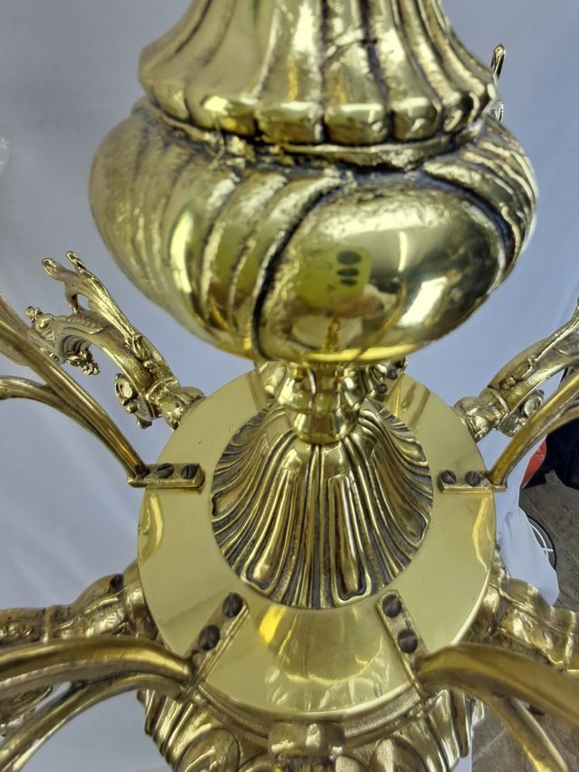 LÁMPARA TECHO VINTAGE BRONCE- PABLO REY BAUTISTA