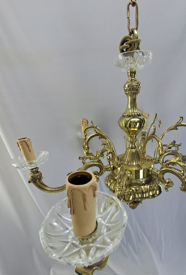 LÁMPARA TECHO VINTAGE BRONCE- PABLO REY BAUTISTA