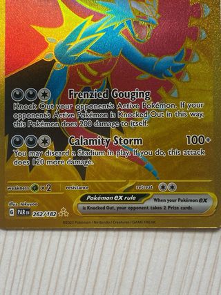 Carta Pokémon Roaring Moon EX