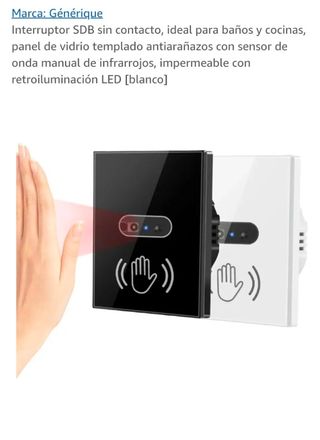 Interruptor táctil sin contacto