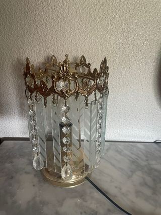 Lámparas mesita de noche antigüas