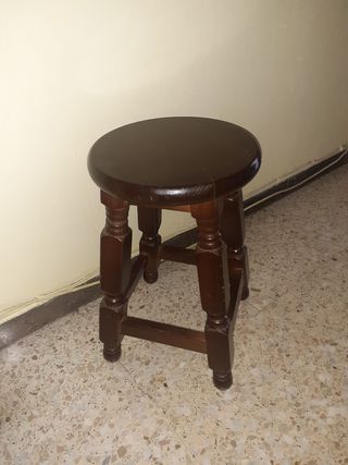 Taburete madera