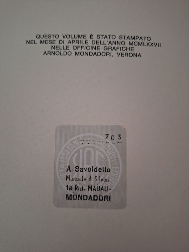 Manuale di Silvan