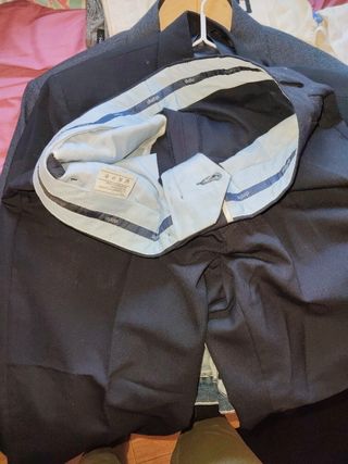 Pantalones traje negro