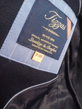 Traje niño azul - 2 piezas