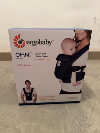 Ergobaby Omni Dream - Portabebés Azul Marino