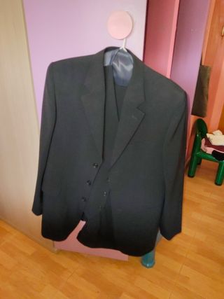 Traje Novio Enzo Romano - Negro