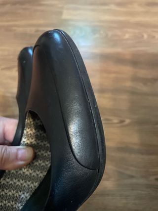 Zapatos Camper negros tacón bajo