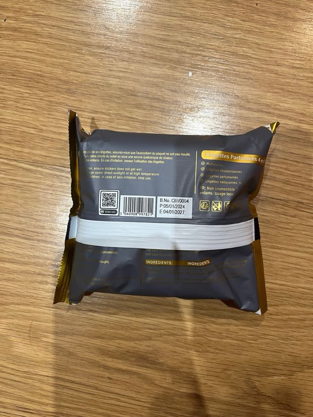 Toallitas perfumadas arabes