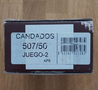 CANDADO FAC 507-50 PAREJA