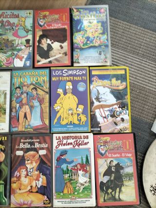 11 Películas VHS vintage