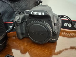 Equipo fotografico Canon EOS 500D + objetivos