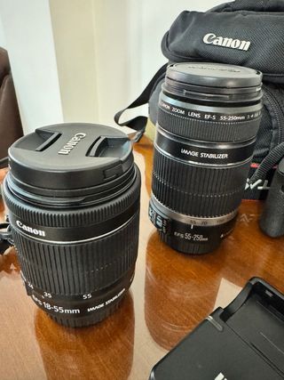 Equipo fotografico Canon EOS 500D + objetivos