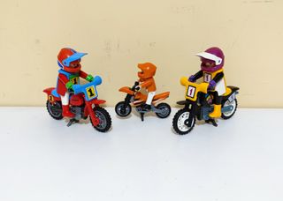 Playmobil lote motos