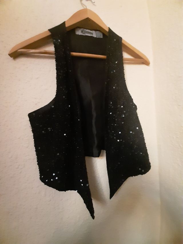 Chaleco negro Stradivarius - Talla S