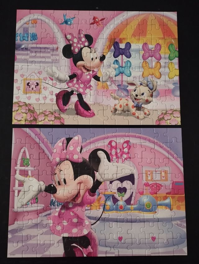 Puzzle Minnie Mouse Ravensburger 2x100