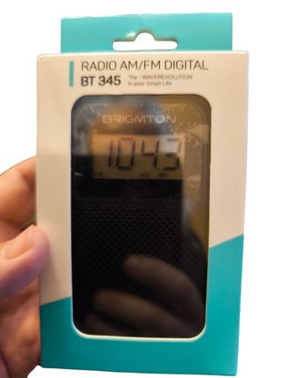 Radio digital de bolsillo am fm nueva
