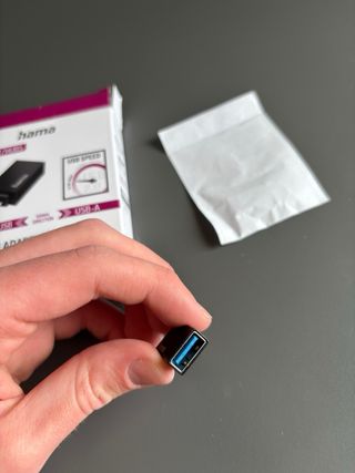 Adaptador Hama MicroUSB-USB