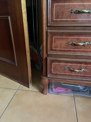 Mueble auxiliar cómoda antigua