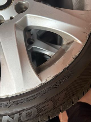 Llantas BMW E46 originales 17” con neumáticos incluidos