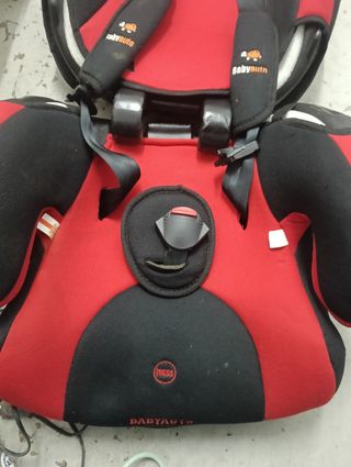 Silla coche Bebeauto roja