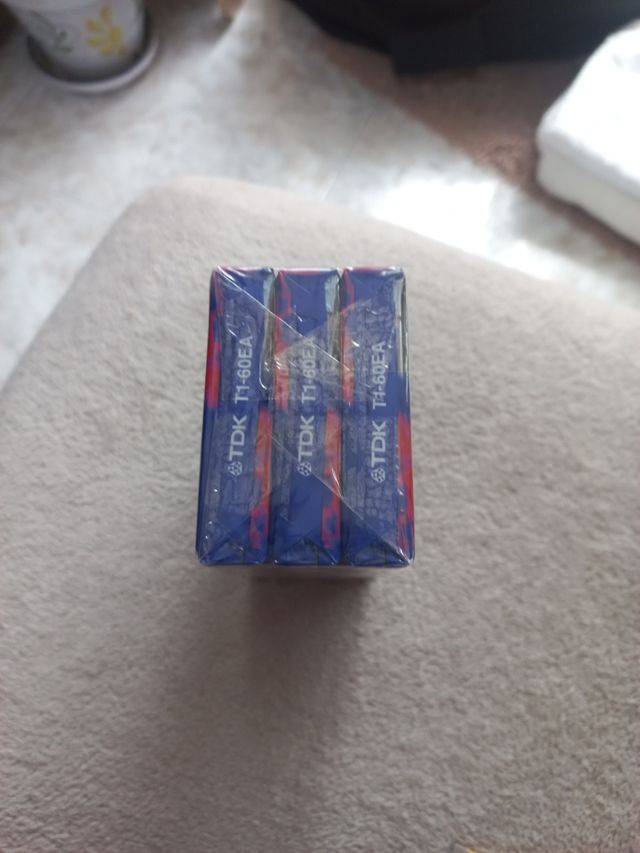 Paquete 3 cintas TDK 60