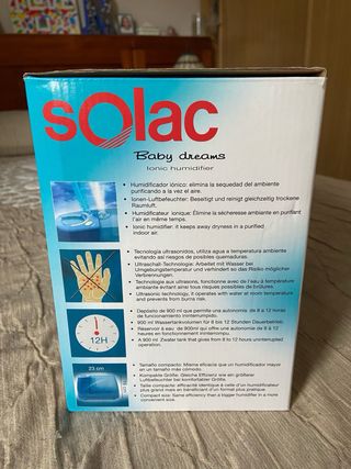 Humidificador ultrasonidos ionico