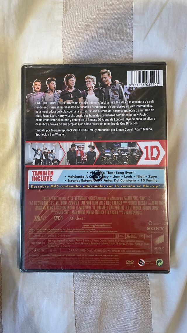 DVD One Direction This Is Us