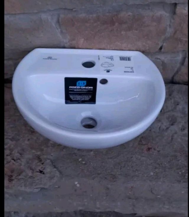 Lavabo Pozzi Ginori bianco nuovo