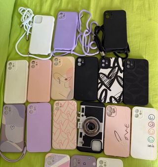 Lote 19  fundas Iphone 11