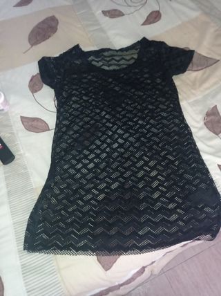 Vestido playero negro