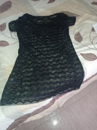 Vestido playero negro