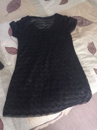 Vestido playero negro