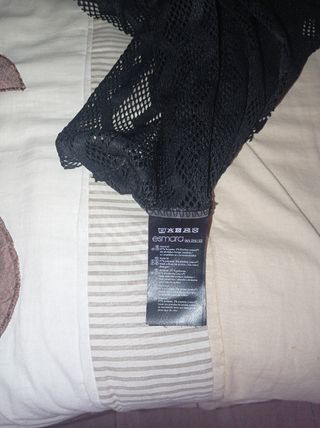 Vestido playero negro