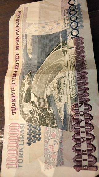 Billete liras turcas