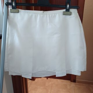 Falda mini blanca Torero