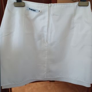 Falda mini blanca Torero
