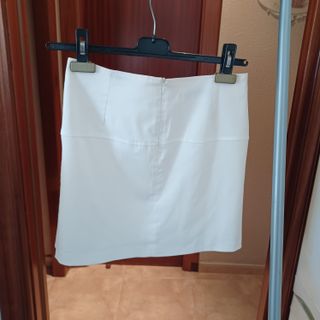 Falda mini blanca Torero